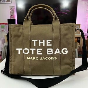 Marc Jacobs “The Tote Bag” in Slate Green (M)